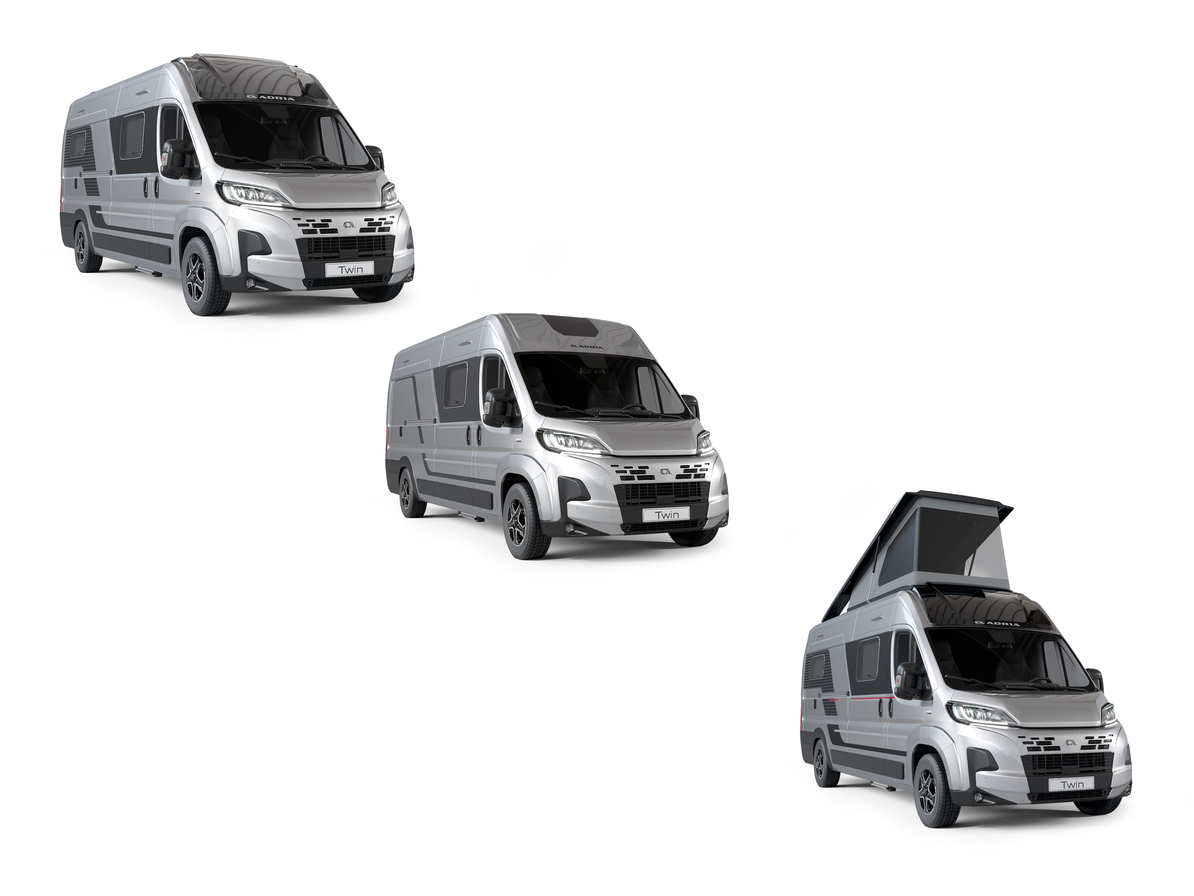Die neue Generation der ADRIA Campervans, unverkennbar TWINs mit Pionier DNA, aber dennoch neu, frisch und zukunftsweisend.